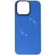 Шкіряний чохол Bonbon Leather Metal Style with MagSafe для Apple iPhone 15 Pro (6.1"), Синий / Indigo