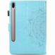 Шкіряний чохол (книжка) Art Case з візитницею для Samsung Galaxy Tab S6, Блакитний