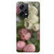 TPU чехол Цветы для Xiaomi Redmi Note 12 Pro 5G, Тюльпаны под стеклом