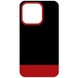 Чохол TPU+PC Bichromatic для Apple iPhone 12 Pro Max (6.7"), Black / Red