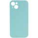 Чохол Silicone Case Full Camera Protective (AA) NO LOGO для Apple iPhone 15 (6.1"), Бирюзовый / Marine Green