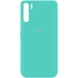 Чохол Silicone Cover My Color Full Protective (A) для Oppo A91, Бирюзовый / Ocean Blue