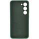 Чохол Silicone Cover Lakshmi Full Camera (AAA) для Samsung Galaxy S24+, Зелений / Cyprus Green