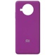 Чохол Silicone Cover Full Protective (AA) для Xiaomi Mi 10T Lite / Redmi Note 9 Pro 5G, Фіолетовий / Grape