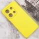 Чехол Silicone Cover Lakshmi Full Camera (A) для Xiaomi Poco X6 Желтый / Flash