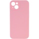 Чохол Silicone Case Full Camera Protective (AA) NO LOGO для Apple iPhone 15 Plus (6.7"), Рожевий / Light pink