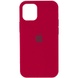 Чехол Silicone Case Full Protective (AA) для Apple iPhone 14 (6.1") Красный / Rose Red
