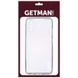 TPU чохол GETMAN Clear 1,0 mm для Samsung Galaxy Note 10 Plus, Безбарвний (прозорий)