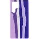 Чехол Silicone Cover Full Rainbow для Samsung Galaxy S22 Ultra Сиреневый / Фиолетовый
