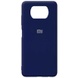 Чохол Silicone Cover Full Protective (AA) для Xiaomi Poco X3 NFC / Poco X3 Pro, Темно-синій / Midnight blue