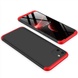 Пластикова накладка GKK LikGus 360 градусів (opp) для Realme C11 (2020), Черный / Красный