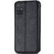 Шкіряний чохол книжка GETMAN Cubic (PU) для Samsung Galaxy A51, Чорний