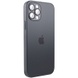 Чохол TPU+Glass Sapphire matte case для Apple iPhone 14 Pro Max (6.7"), Graphite Black