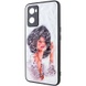 TPU+PC чехол Prisma Ladies для Oppo A57s / A77s Girl in a hat