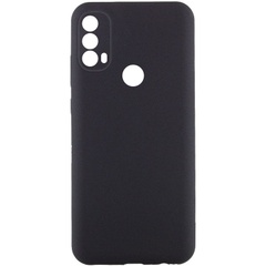 Чохол Silicone Cover Lakshmi Full Camera (AAA) для Motorola Moto E40, Чорний / Black