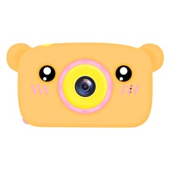 Детская фотокамера Baby Photo Camera Bear Оранжевый