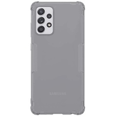 TPU чехол Nillkin Nature Series для Samsung Galaxy A52 4G / A52 5G / A52s Серый (прозрачный)
