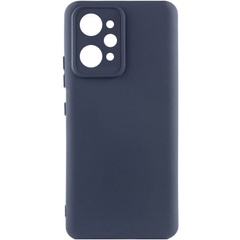 Чохол Silicone Cover Lakshmi Full Camera (AAA) для Xiaomi Redmi 12, Темно-синій / Midnight blue
