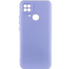 Чохол Silicone Cover Lakshmi Full Camera (AAA) для Xiaomi Redmi 10C, Бузковий / Dasheen