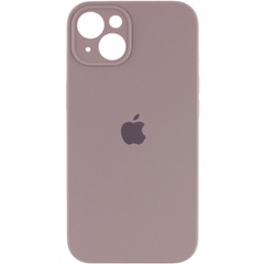 Чохол Silicone Case Full Camera Protective (AA) для Apple iPhone 14 Plus (6.7"), Сірий / Lavender