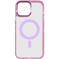 Чохол TPU Iris with MagSafe для Apple iPhone 12 Pro / 12 (6.1"), Рожевий