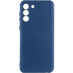 Чехол Silicone Cover Lakshmi Full Camera (A) для Samsung Galaxy S22 Синий / Navy Blue