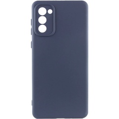Чехол Silicone Cover Lakshmi Full Camera (AAA) для Samsung Galaxy S20 FE Темно-синий / Midnight blue