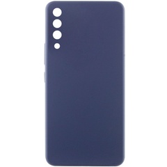 Чехол Silicone Cover Lakshmi Full Camera (AAA) для Samsung Galaxy A50 (A505F) / A50s / A30s Темно-синий / Midnight blue