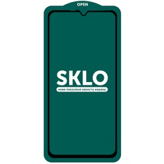 Защитное стекло SKLO 5D (full glue) (тех.пак) для Samsung Galaxy A04 / A04s / A04e Черный