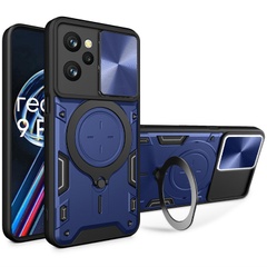 Ударопрочный чехол Bracket case with Magnetic для Xiaomi Poco X5 Pro 5G / Note 12 Pro 5G Blue