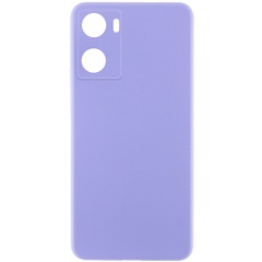 Чехол Silicone Cover Lakshmi Full Camera (AAA) для Oppo A57s / A77s Сиреневый / Dasheen