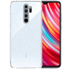 TPU чохол Twinkle із захистом камери для Xiaomi Redmi Note 8 Pro, Clear