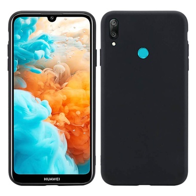 Силиконовый чехол Candy для Huawei Y7 (2019) / Huawei Y7 Prime (2019) Черный