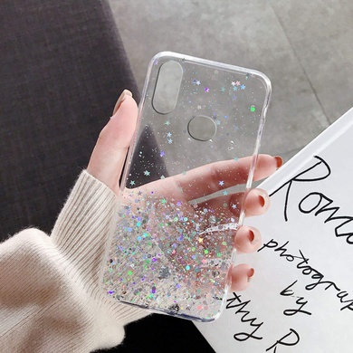 TPU чехол Star Glitter для Samsung Galaxy A10s Прозрачный