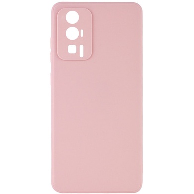 Силіконовий чохол Candy Full Camera для Xiaomi Poco F5 Pro, Рожевий / Pink Sand