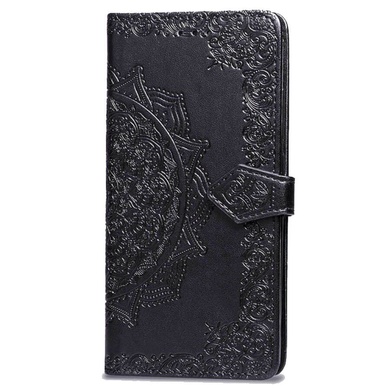 Кожаный чехол (книжка) Art Case с визитницей для Xiaomi Redmi Go Черный