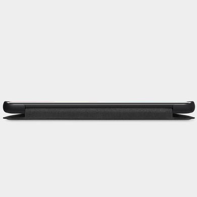 Кожаный чехол (книжка) Nillkin Qin Series для Xiaomi Mi Note 10 Lite Черный