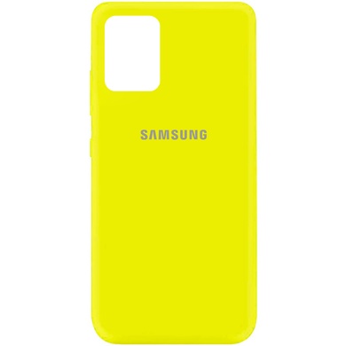 Чехол Silicone Cover My Color Full Protective (A) для Samsung Galaxy S10 Lite Желтый / Flash