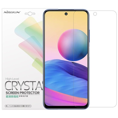 Захисна плівка Nillkin Crystal для Xiaomi Poco M4 Pro 5G, Анти-отпечатки