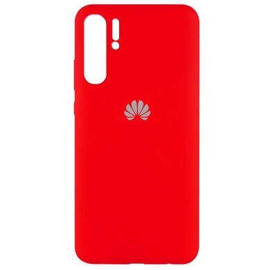 Чехол Silicone Cover Full Protective (AA) для Huawei P30 Pro Красный / Red