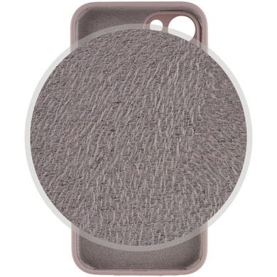 Чехол Silicone Case Full Camera Protective (AA) для Apple iPhone 14 Plus (6.7") Серый / Lavender