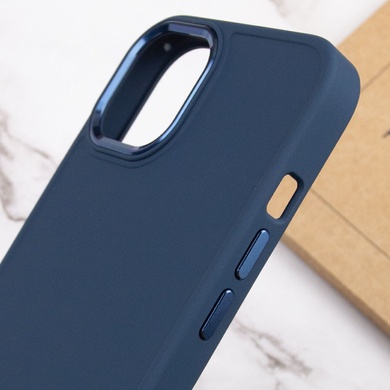 TPU чохол Bonbon Metal Style для Apple iPhone 12 Pro / 12 (6.1"), Синій / Cosmos Blue