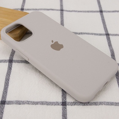 Чохол Silicone Case Full Protective (AA) для Apple iPhone 13 Pro Max (6.7 "), Сірий / Stone