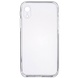 TPU чохол GETMAN Clear 1,0 mm для Apple iPhone XR (6.1"), Безбарвний (прозорий)