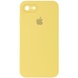 Чехол Silicone Case Square Full Camera Protective (AA) для Apple iPhone 6/6s (4.7") Желтый / Canary Yellow