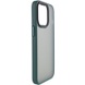 TPU+PC чехол Metal Buttons для Apple iPhone 14 Pro Max (6.7") Зеленый