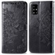 Кожаный чехол (книжка) Art Case с визитницей для Samsung Galaxy A71 Черный