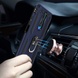 Ударопрочный чехол Serge Ring for Magnet для Xiaomi Redmi K30 / Poco X2 Темно-синий