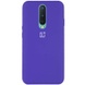 Чехол Silicone Cover Full Protective (AA) для OnePlus 8 Фиолетовый / Purple