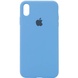 Чохол Silicone Case Full Protective (AA) для Apple iPhone XR (6.1 "), Блакитний / Cornflower